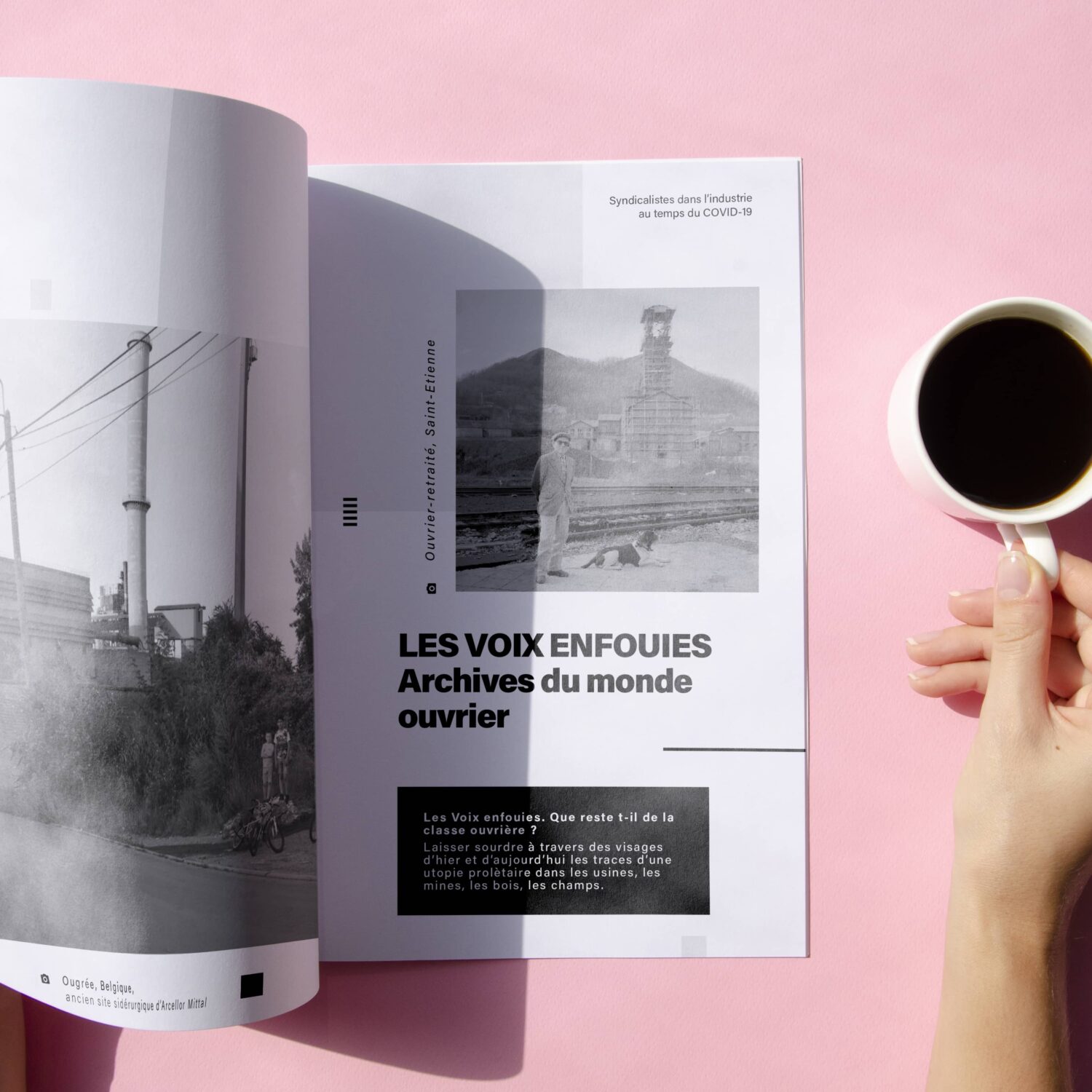 Mise en page du book photo - Agence communication Lorient